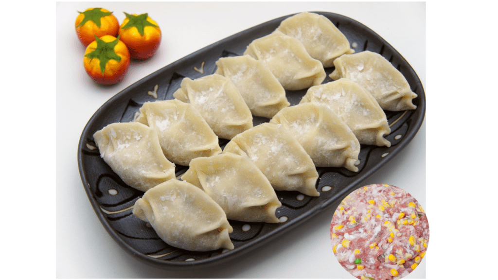 【台湾味】粒コーンたっぷり!甘みが弾ける水餃子(お子様に大人気) 手作りトウモロコシ水餃子