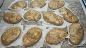 【台湾味】外はカリッ、中はモチッ！台湾式タロ芋餅「芋粿巧（オークェイキャウ）」塩味 タロ芋餅-オークェイキャウ