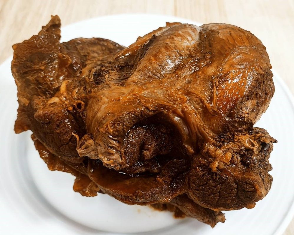 手作り水餃子 / 台湾グルメ 牛肉の三宝 -牛すね肉、牛アキレス、牛ハチノス