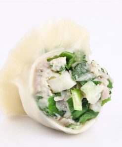にら肉水餃子 台湾料理
