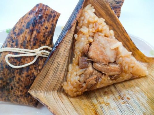 2月5日受験生応援・合格祈願に食べる台湾の肉粽（包中＝必ず受かる）