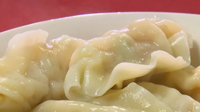 手作り水餃子 / 台湾グルメ 海老水餃子