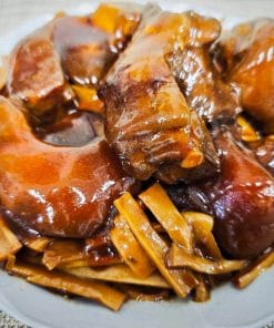 豚スネ肉のオイスターソース煮込み