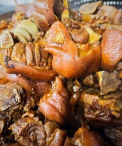 豚スネ肉のオイスターソース煮込み