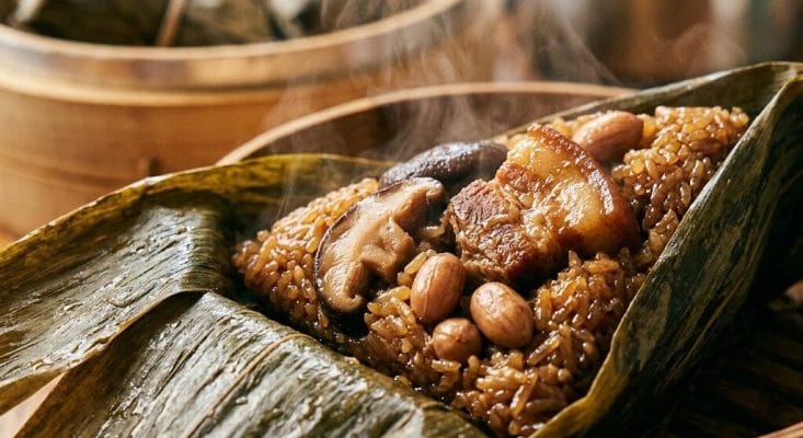 通販でお取り寄せ！温めるだけで豚肉や椎茸の旨味が溢れ出す、台湾味の冷凍・本格台湾ちまき（肉粽）