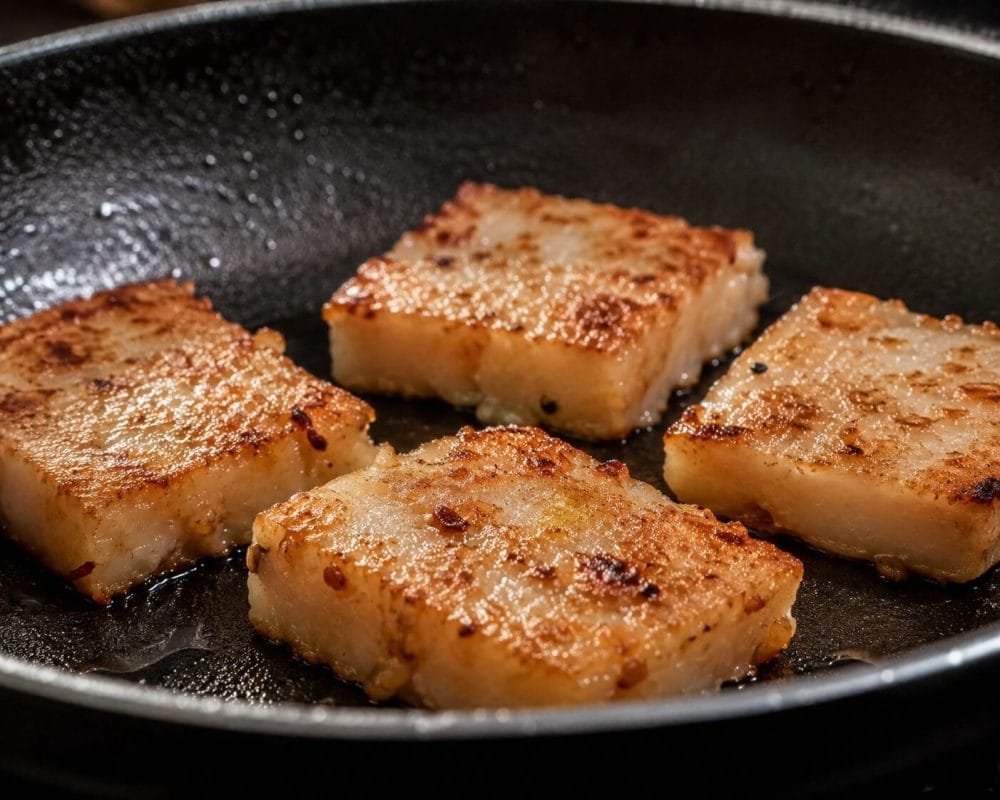 通販でお取り寄せ！フライパンで焼くだけで外はカリカリ、中はフワフワの食感が蘇る、台湾味の冷蔵・本格台湾大根餅