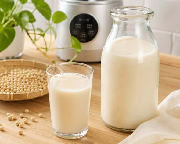 自家製豆乳|北海道産大豆100%を使用した無添加・濃厚な手作り豆乳