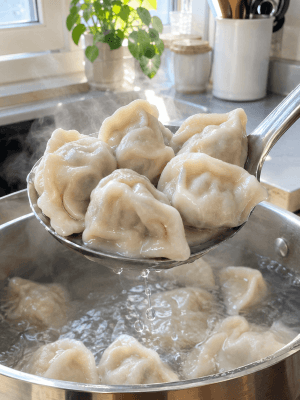 ダイエット中も安心のヘルシー餃子！油を使わず茹でるだけの絶対に破れない台湾厚皮水餃子