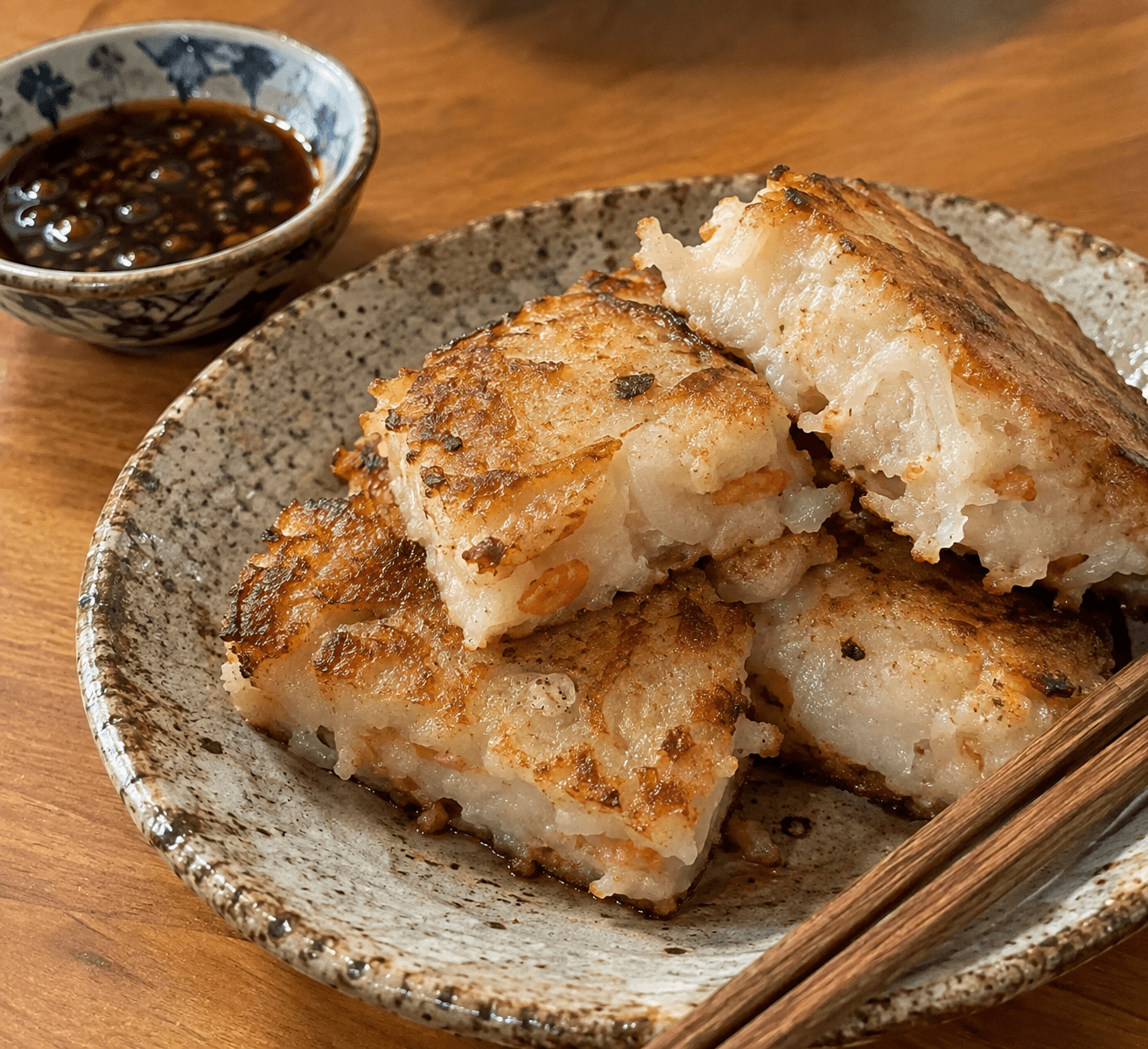 台湾人が教える】大根餅の美味しい焼き方と絶品「タレ」の作り方